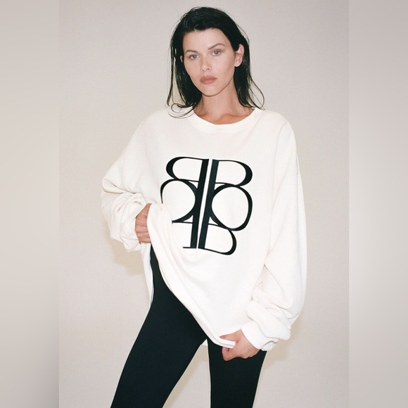 Bumpsuit oversized, cream, crewneck extra small - Picture 1 of 3